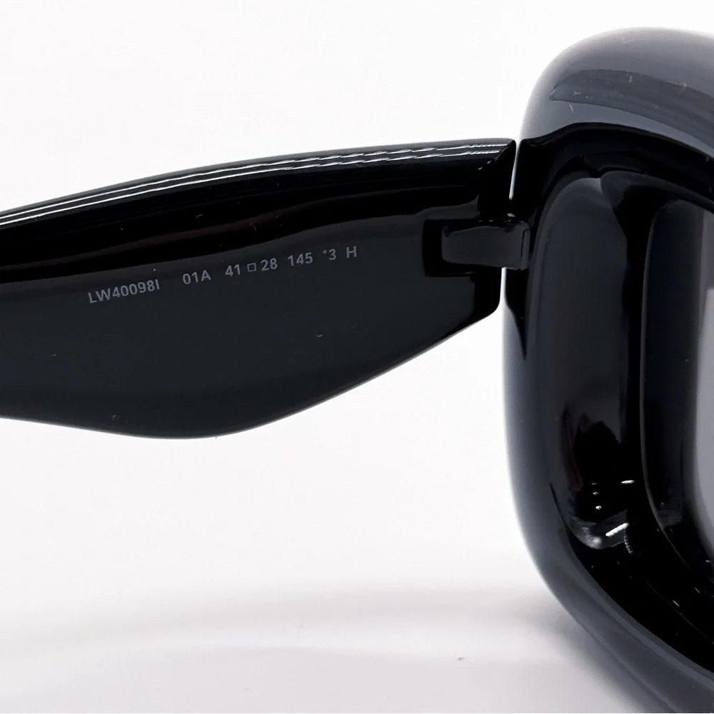 NEW LOEWE UNISEX BLACK SUNGLASSES LOEWE LW40098I 01A